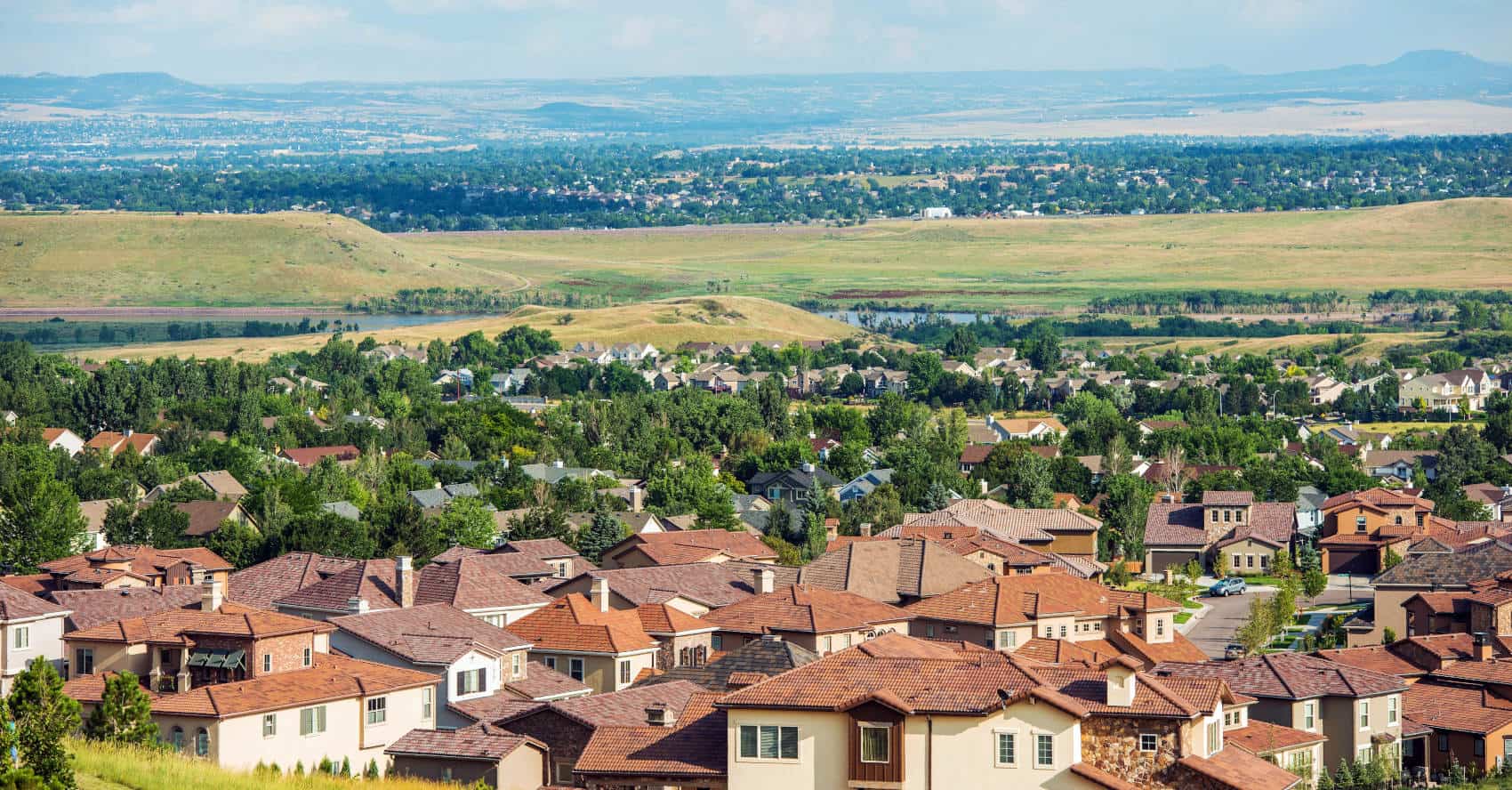 homes for sale in Denver south suburbs with mountain views